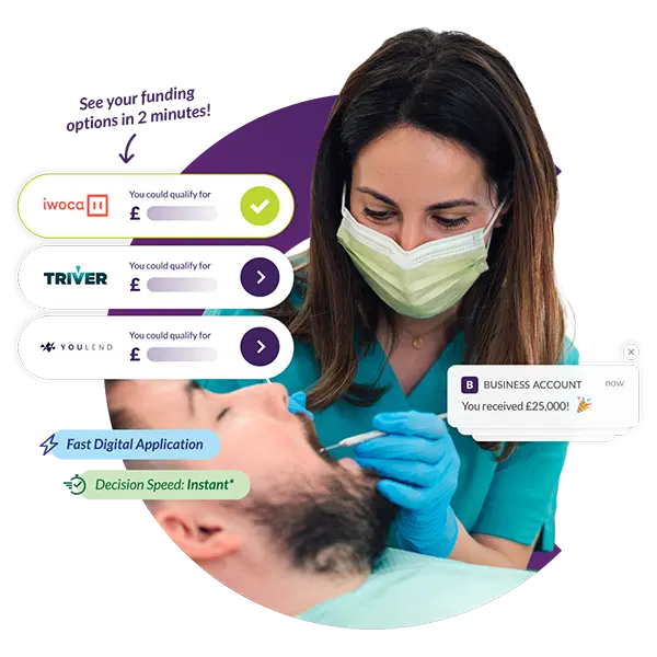 Dental Practice Finance - Find the right business funding in minutes