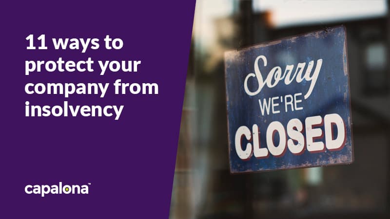 11 ways you can protect your company from insolvency image