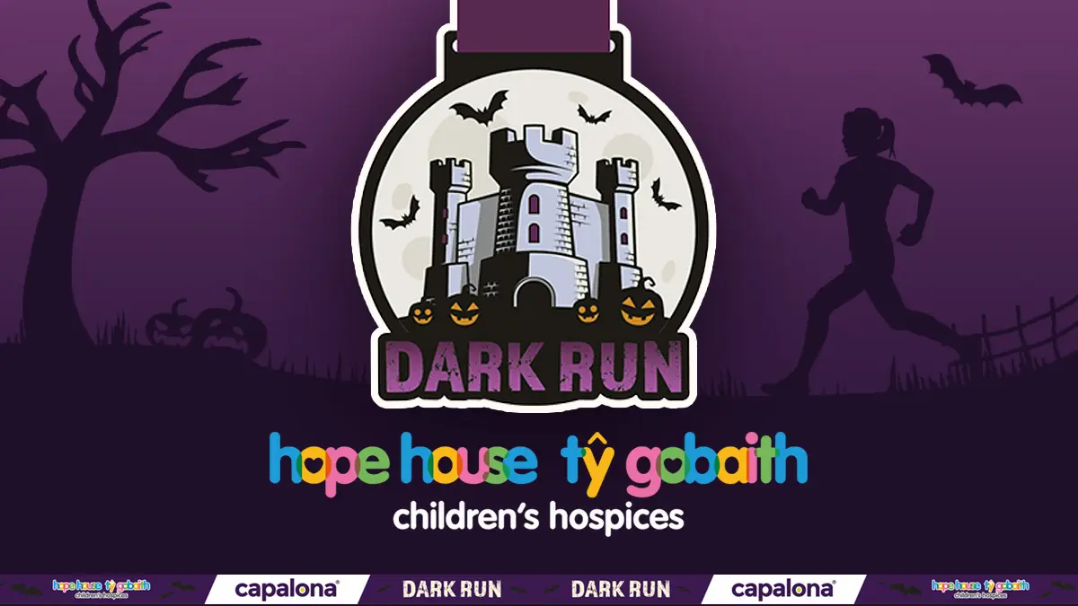 Capalona becomes Medal Sponsor for Hope House Ty Gobaith Dark Run 2024