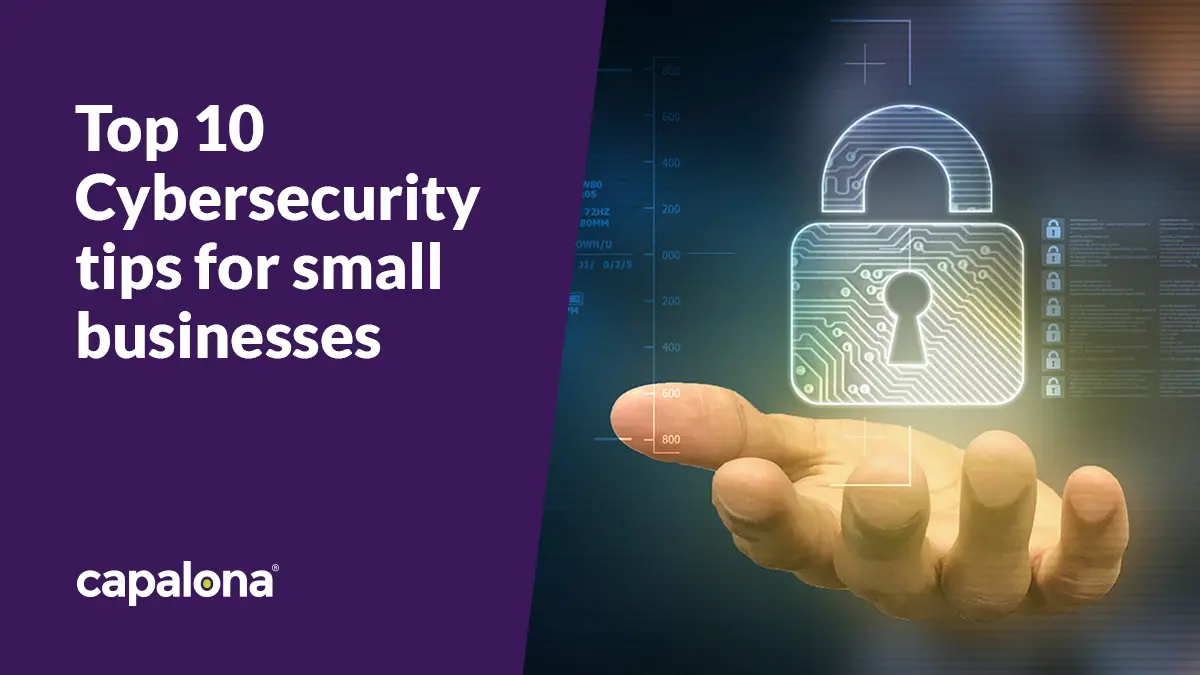 10 important cybersecurity tips for your small business image