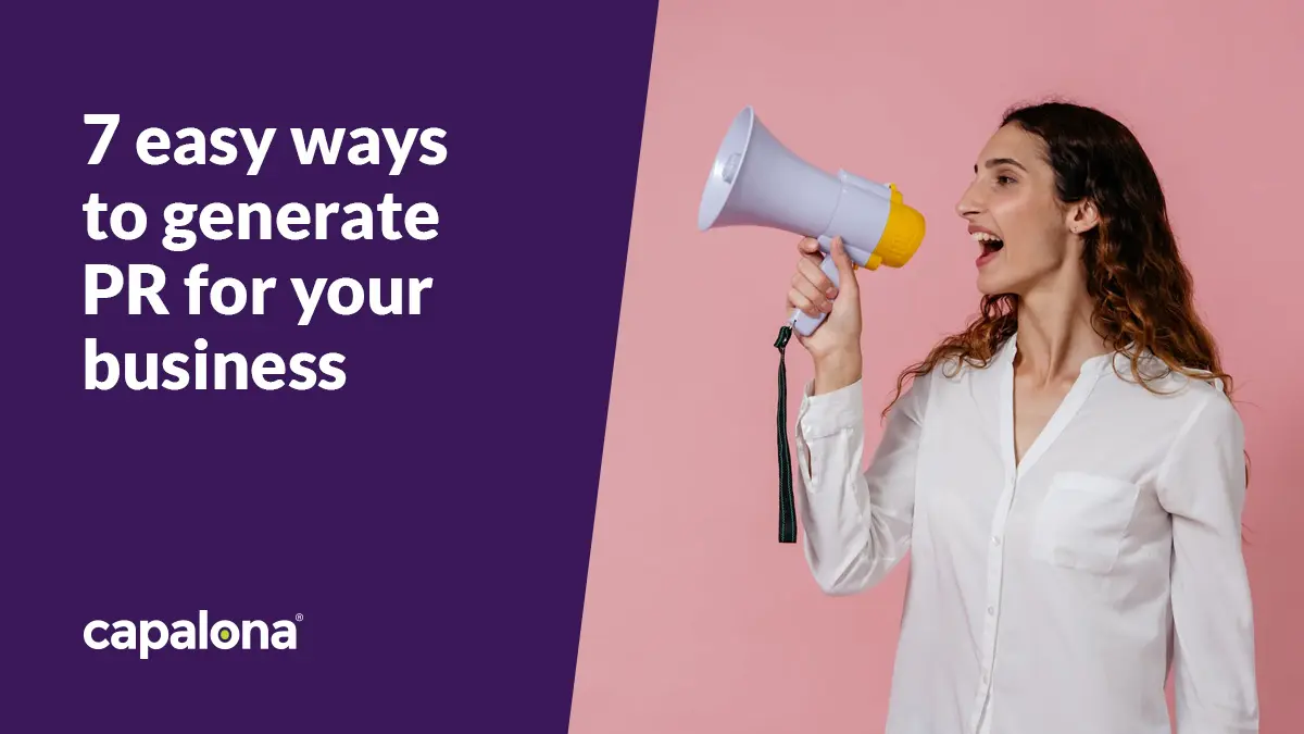 7 easy ways to generate PR for your small business image