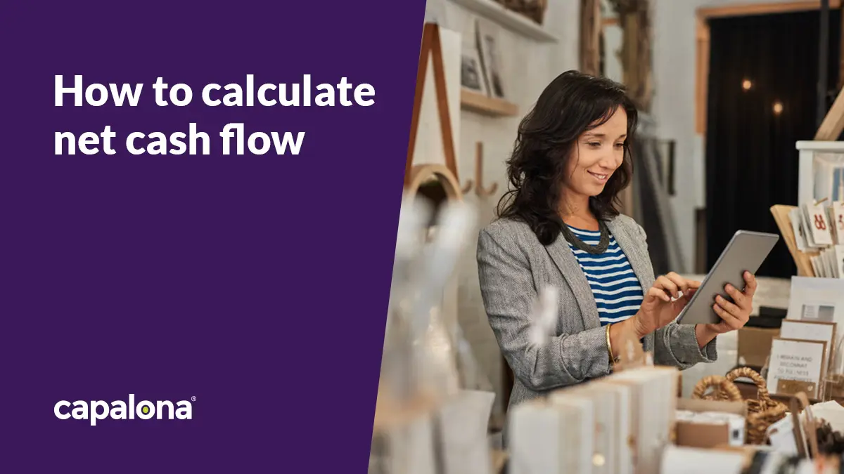 How to calculate net cash flow (including formulas)