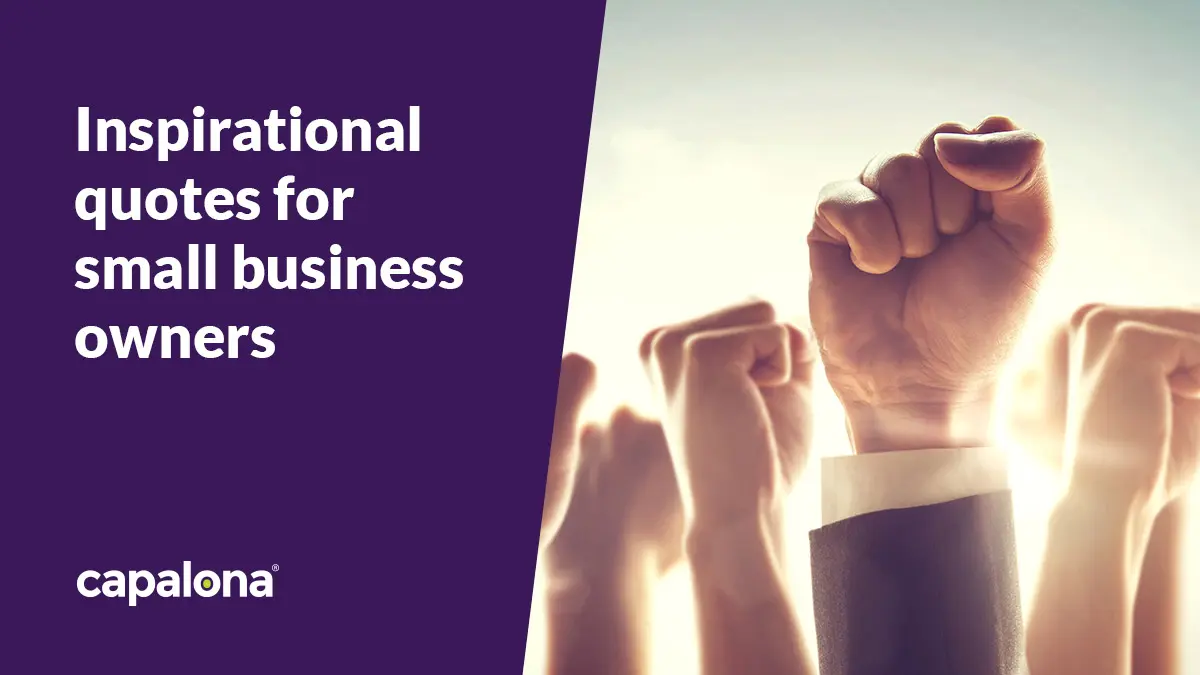 Inspirational quotes for small business owners