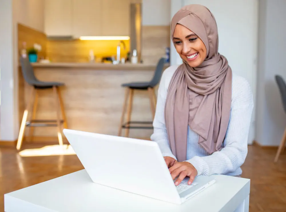 Business owner applying for Islamic finance