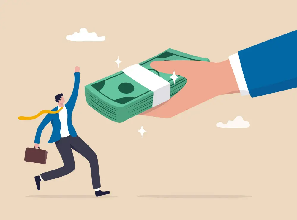 How to ask for upfront payments