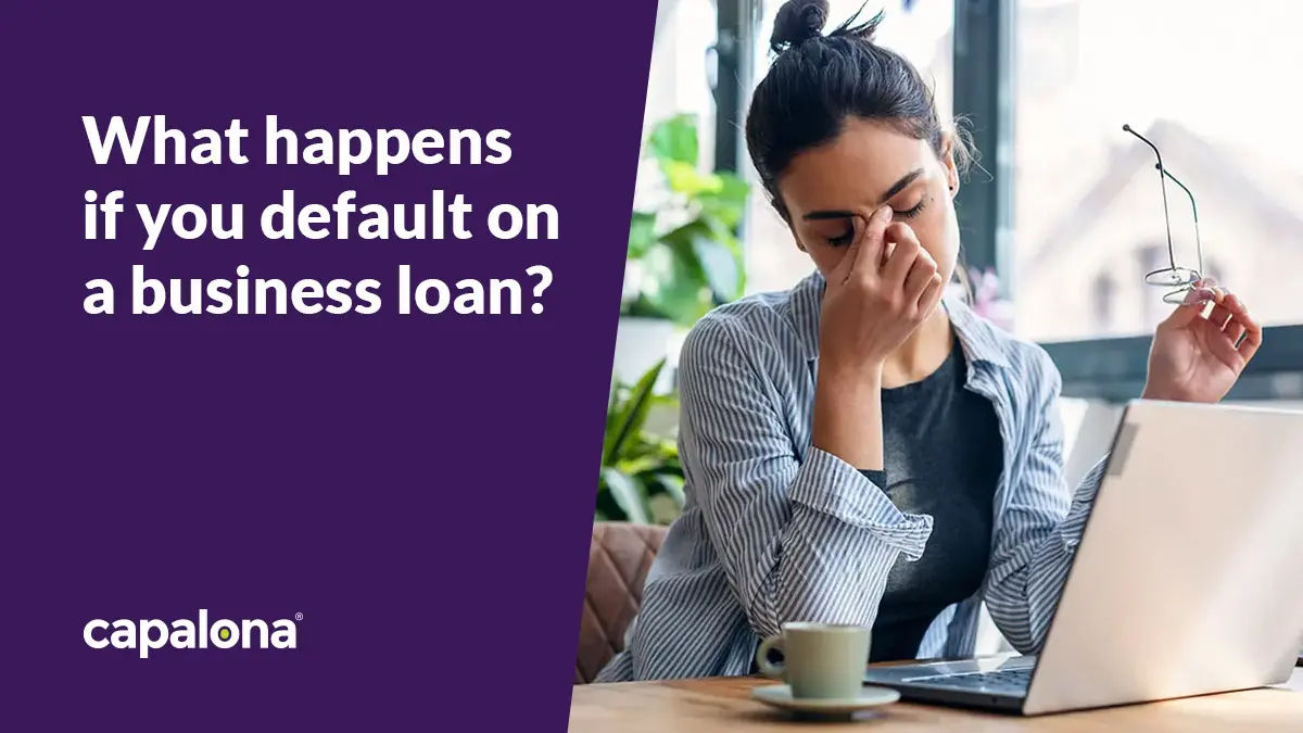 What happens if you default on a business loan? image